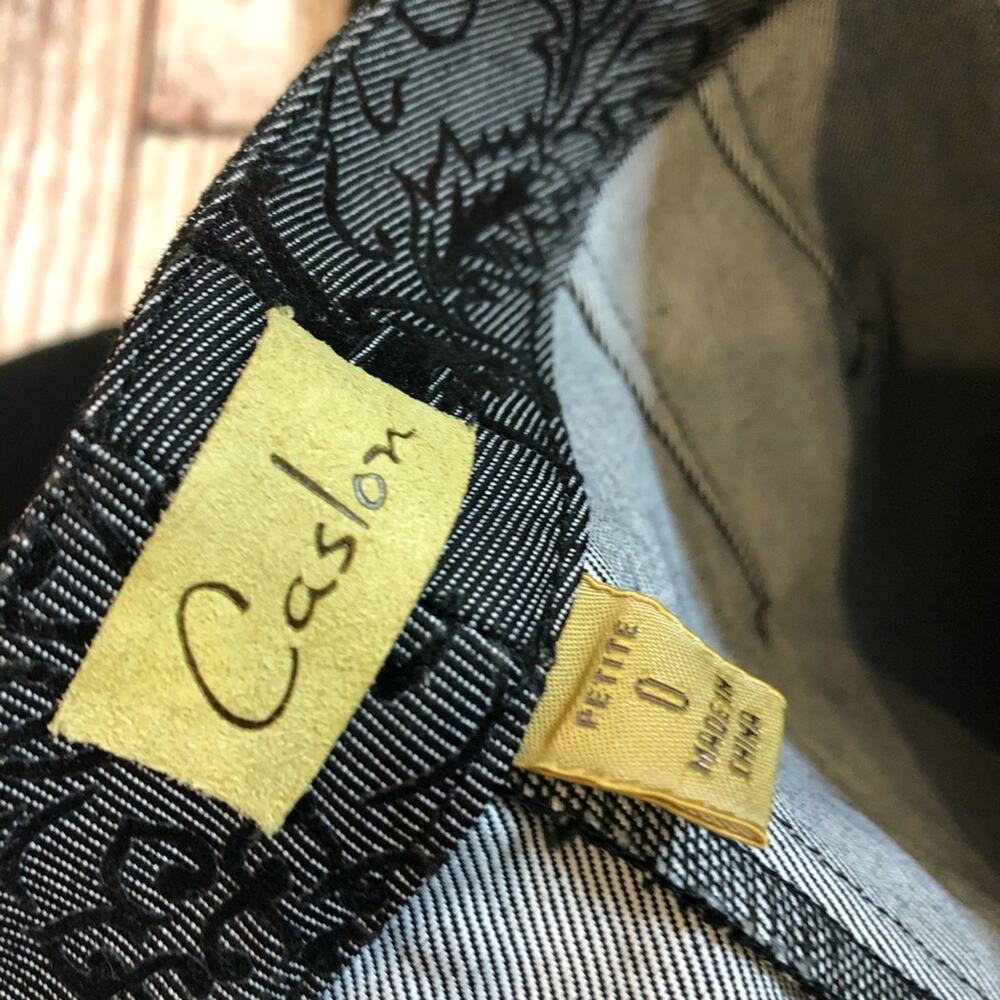 Nordstrom Caslon bootcut velvet embossed pants - Picture 7 of 9
